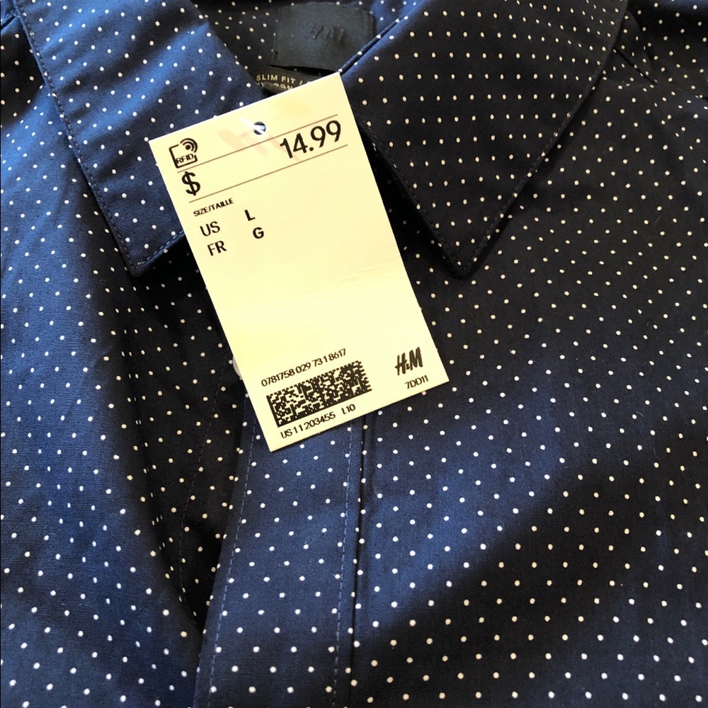 long sleeve button down men’s shirt